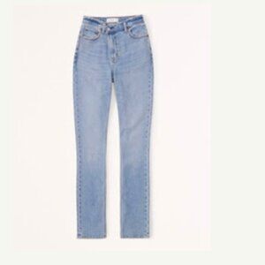 Abercrombie Ultra High Rise 90s Slim Straight